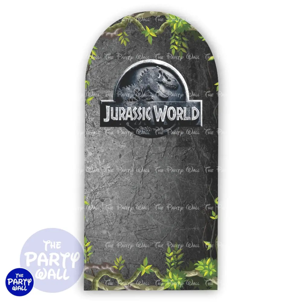 Jurassic World - Funda para mampara de punta redonda o rectangular Mampara de punta redonda