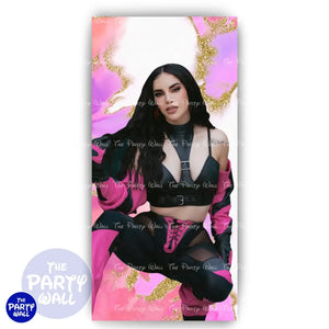 Kimberly Loaiza - Funda para mampara de punta redonda o rectangular Mampara de punta redonda