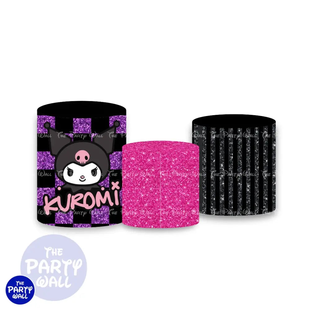 Kuromi y Melody - Fundas para cilindros Cilindros