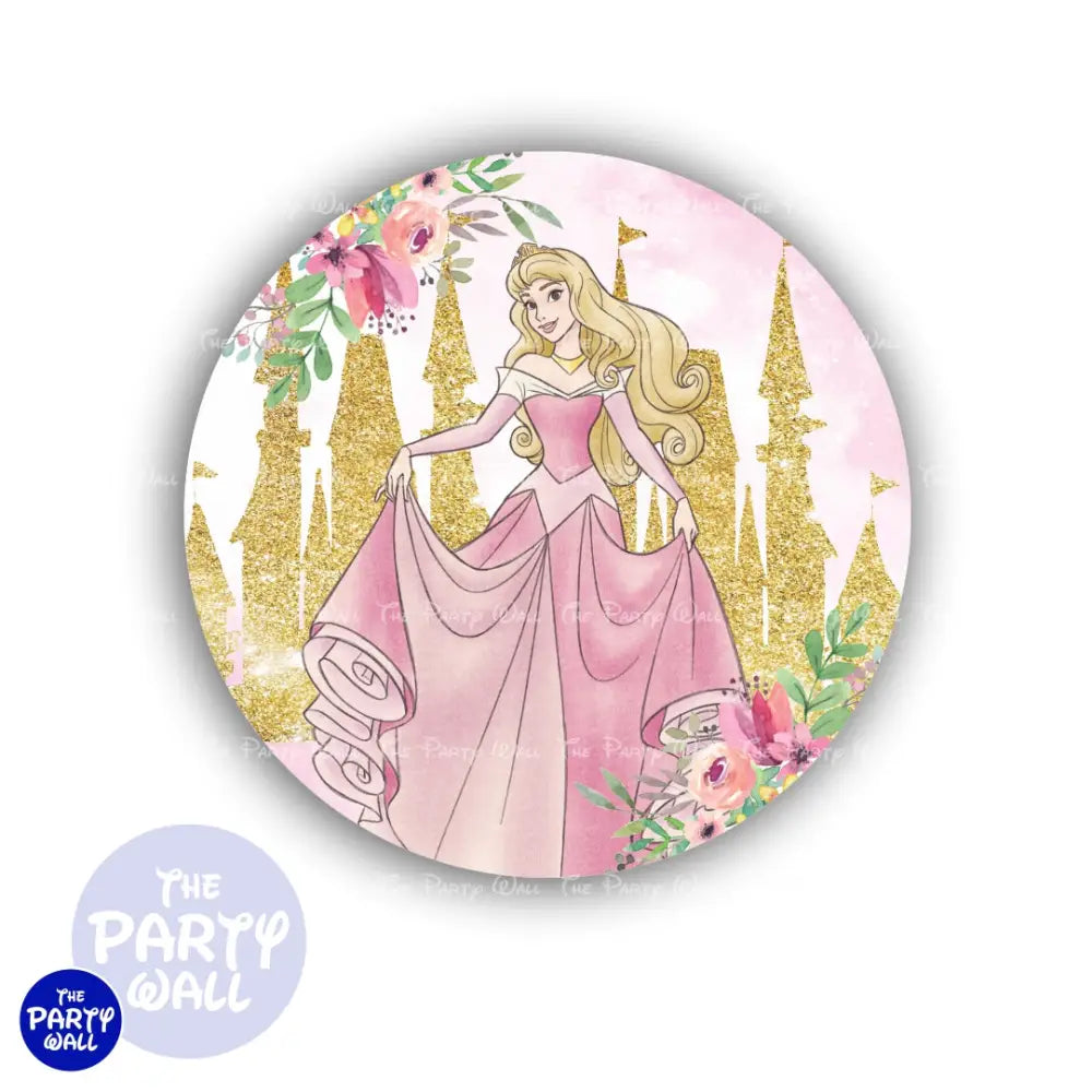 La Bella Durmiente - Funda para mampara circular Circular