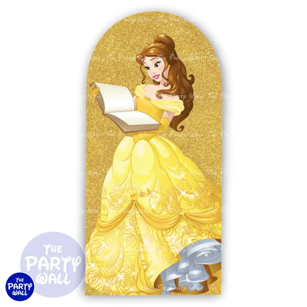 La Bella y la Bestia - Funda para mampara de punta redonda o rectangular Mampara de punta redonda