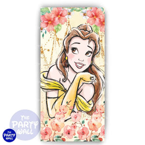 La Bella y la Bestia - Funda para mampara de punta redonda o rectangular Mampara de punta redonda