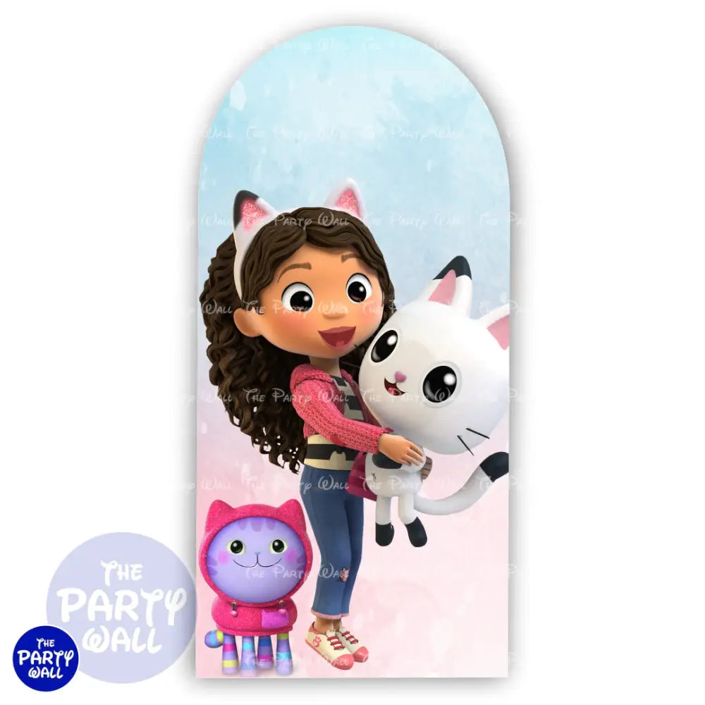 La Casa de Gabby - Funda para mampara de punta redonda o rectangular Mampara de punta redonda