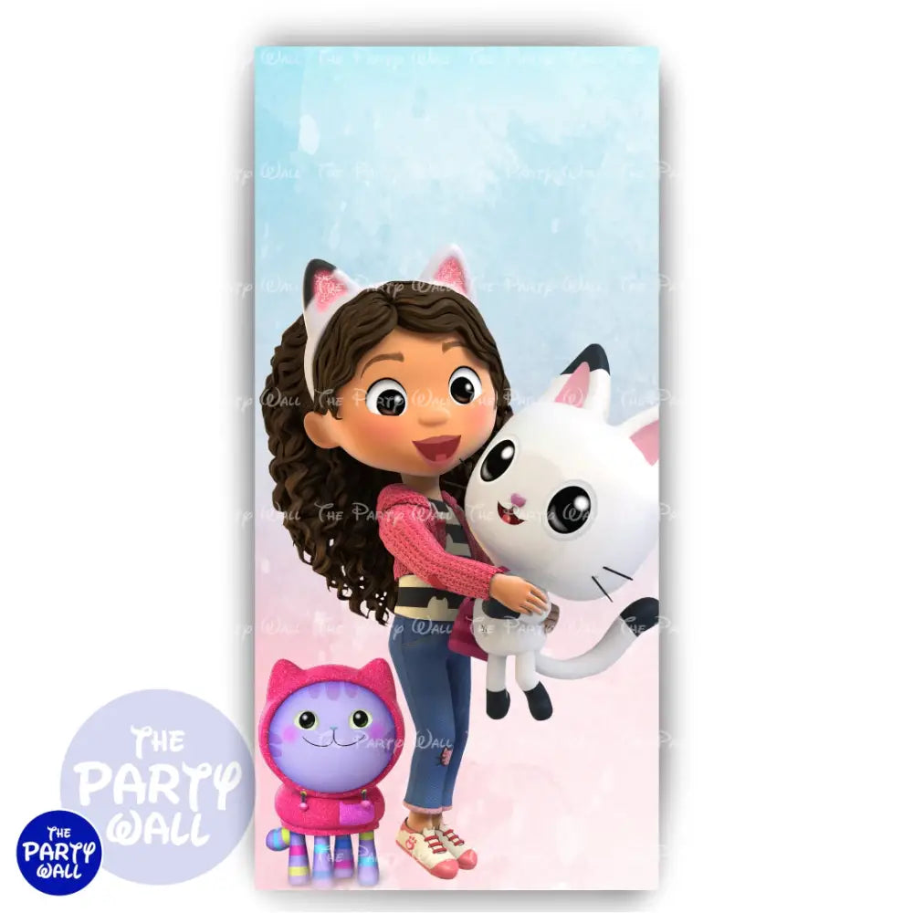 La Casa de Gabby - Funda para mampara de punta redonda o rectangular Mampara de punta redonda