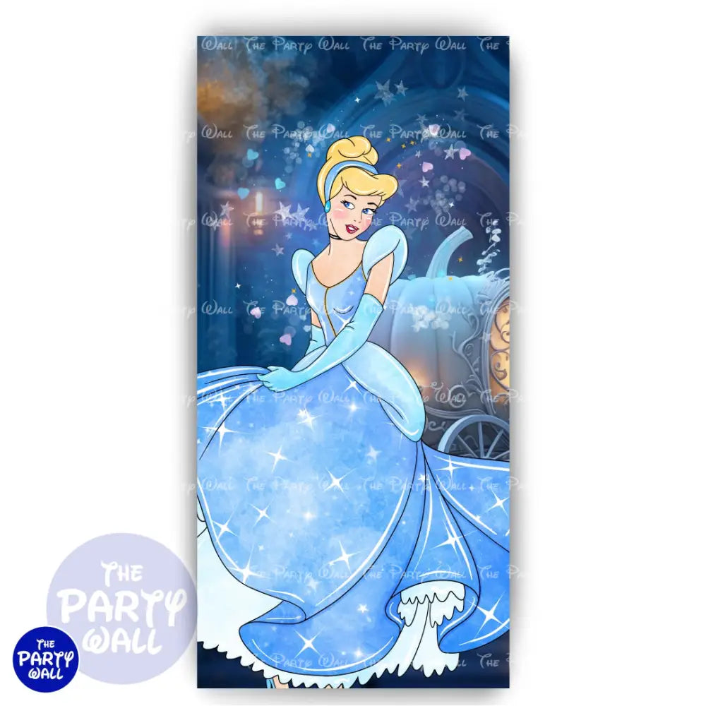 La Cenicienta - Funda para mampara de punta redonda o rectangular Mampara de punta redonda