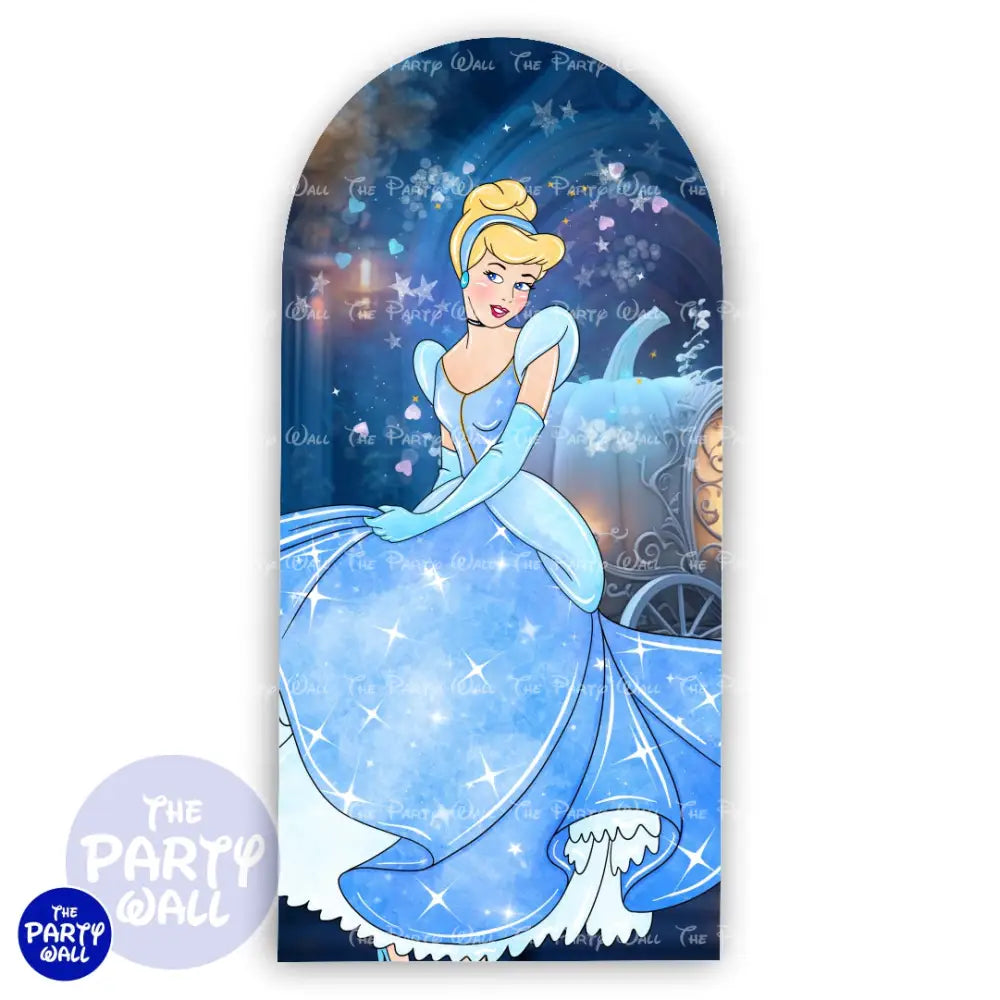 La Cenicienta - Funda para mampara de punta redonda o rectangular Mampara de punta redonda