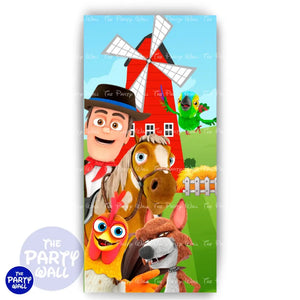 La Granja de Zenón - Funda para mampara de punta redonda o rectangular Mampara de punta redonda