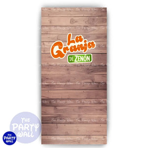 La Granja de Zenón - Funda para mampara de punta redonda o rectangular Mampara de punta redonda