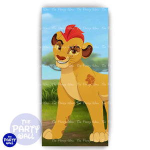 La Guardia del León - Funda para mampara de punta redonda o rectangular Mampara de punta redonda