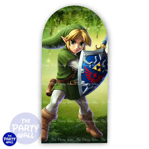La Leyenda de Zelda - Funda para mampara de punta redonda o rectangular Mampara de punta redonda