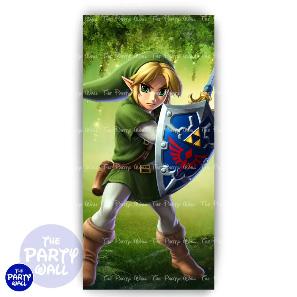 La Leyenda de Zelda - Funda para mampara de punta redonda o rectangular Mampara de punta redonda