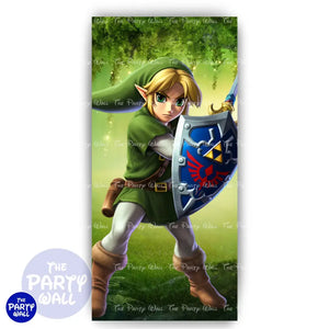 La Leyenda de Zelda - Funda para mampara de punta redonda o rectangular Mampara de punta redonda