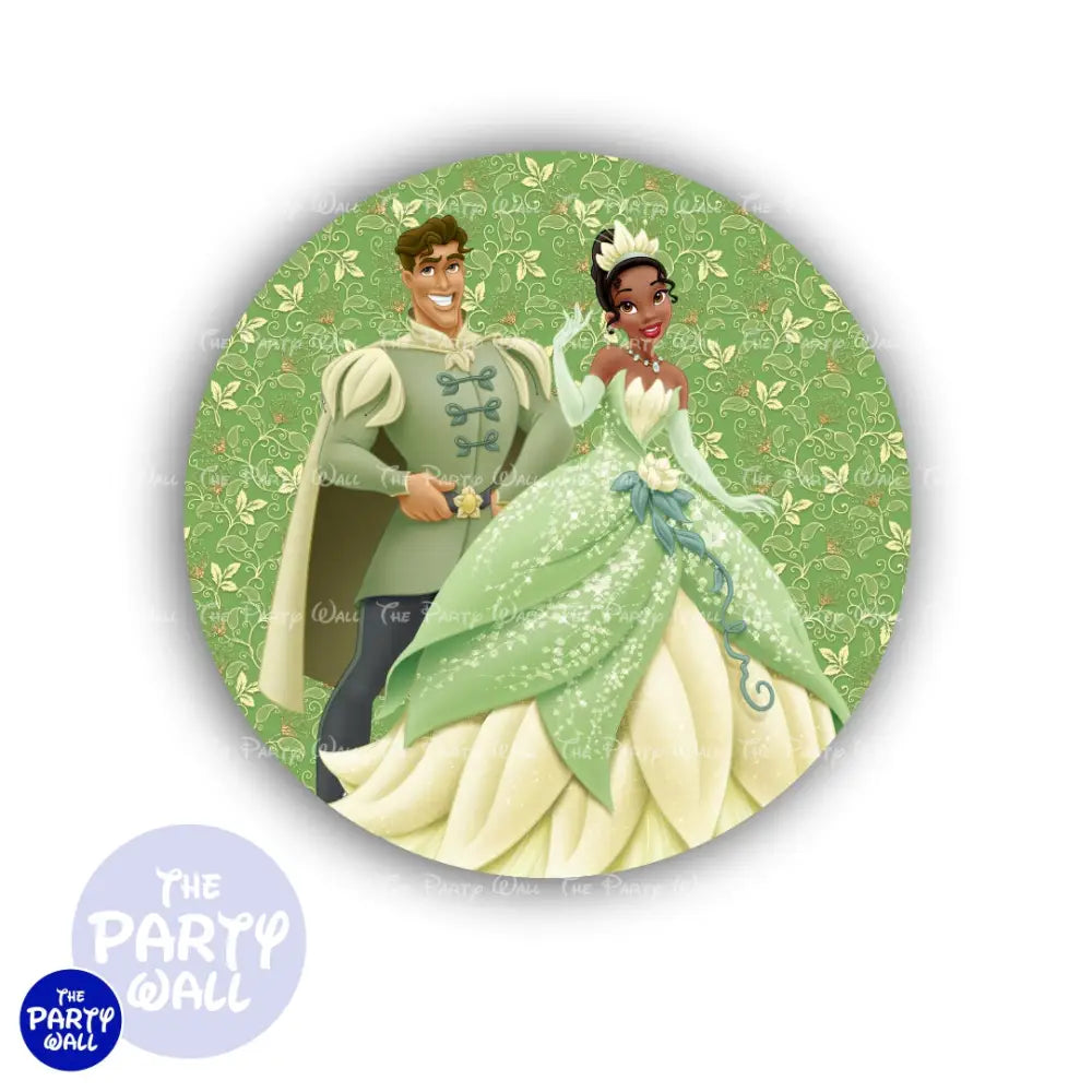 La Princesa y el Sapo - Funda para mampara circular Circular