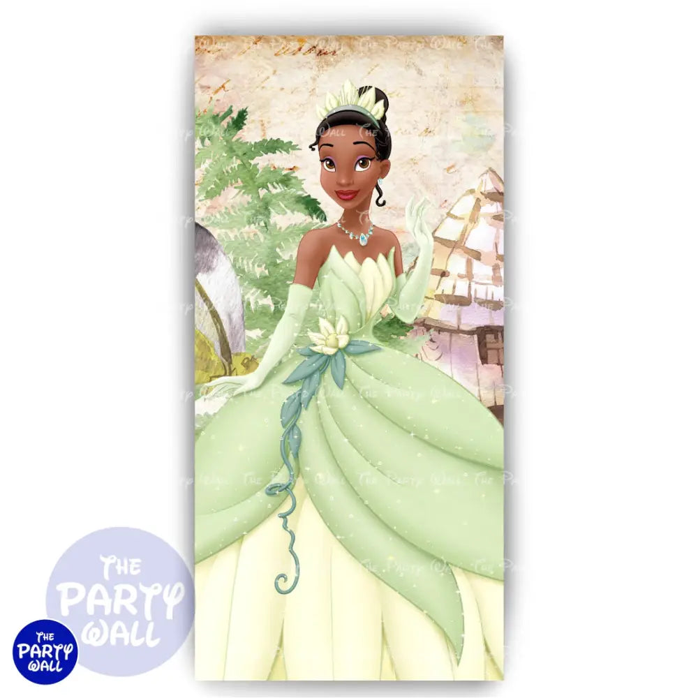 La Princesa y el Sapo - Funda para mampara de punta redonda o rectangular Mampara de punta redonda