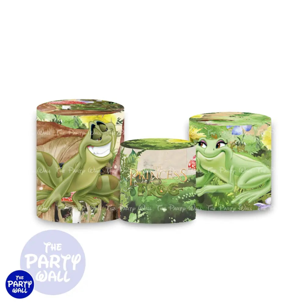 La Princesa y el Sapo - Fundas para cilindros Cilindros