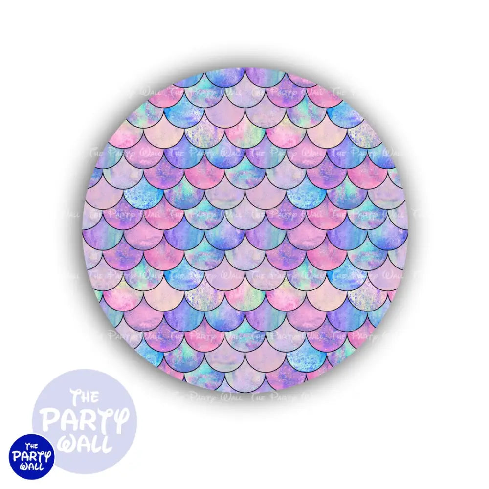 La Sirenita - Funda para mampara circular Circular