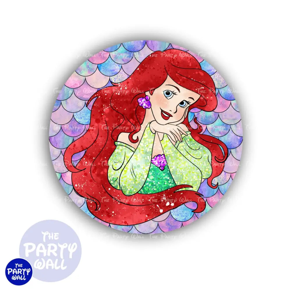 La Sirenita - Funda para mampara circular Circular