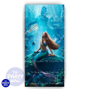 La Sirenita - Funda para mampara de punta redonda o rectangular Mampara de punta redonda