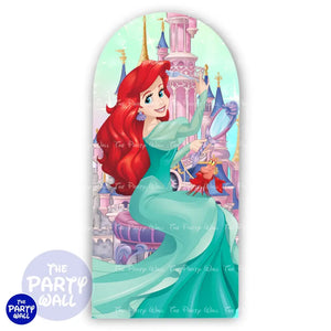 La Sirenita - Funda para mampara de punta redonda o rectangular Mampara de punta redonda