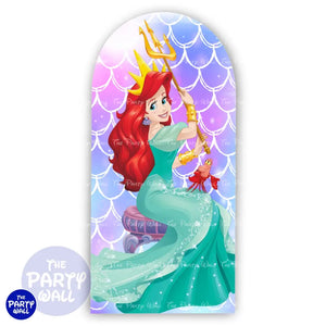 La Sirenita - Funda para mampara de punta redonda o rectangular Mampara de punta redonda