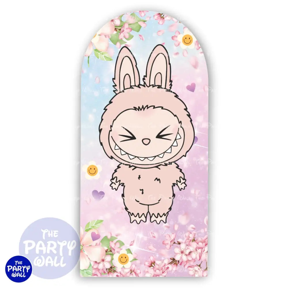 Labubu - Funda para mampara de punta redonda o rectangular Mampara de punta redonda