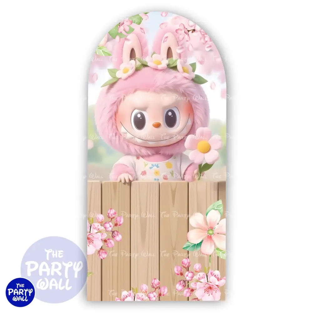 Labubu - Funda para mampara de punta redonda o rectangular Mampara de punta redonda