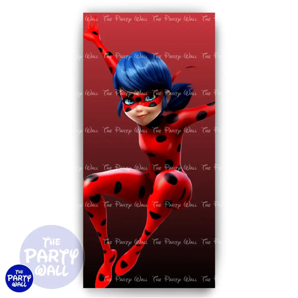 Ladybug - Funda para mampara de punta redonda o rectangular Mampara de punta redonda