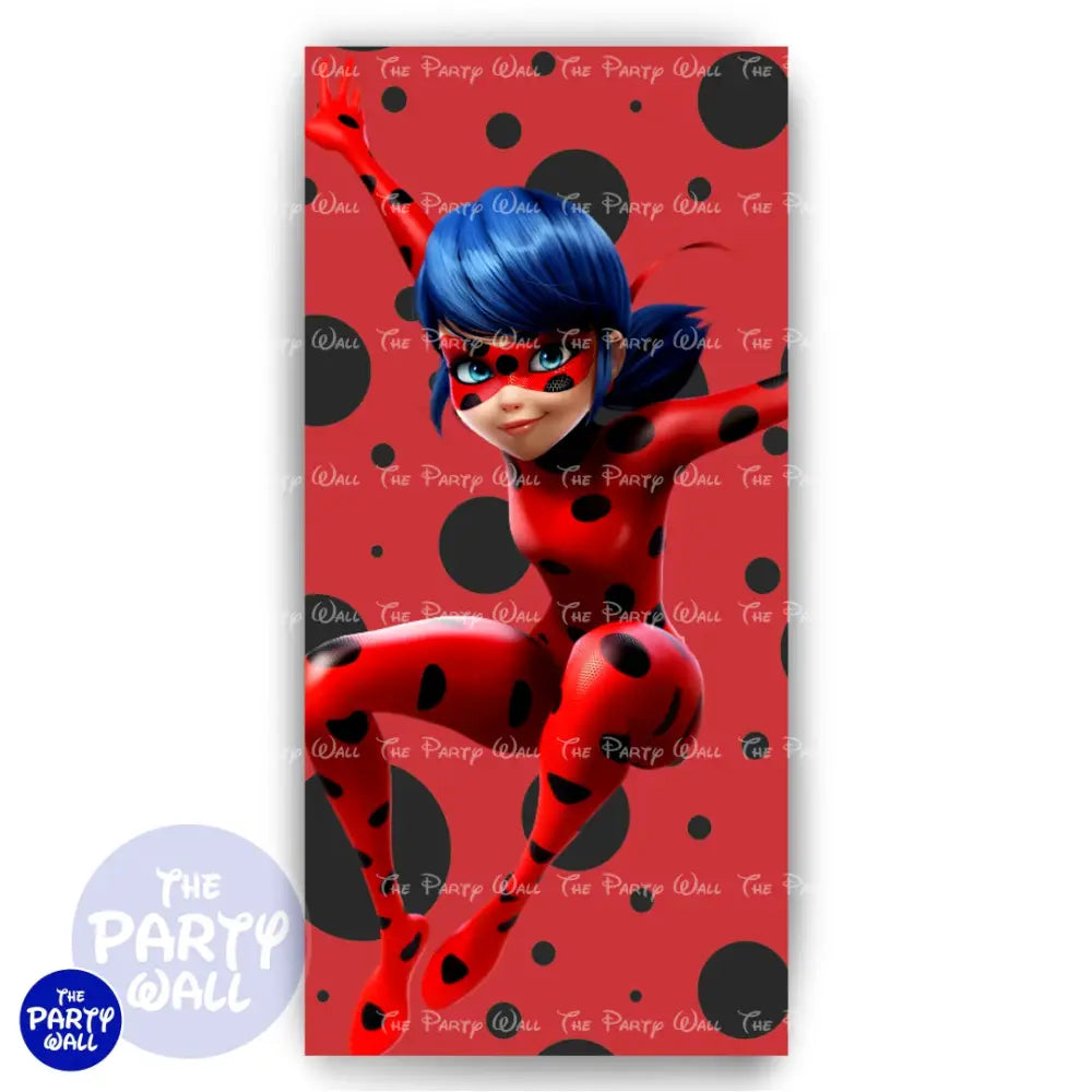 Ladybug - Funda para mampara de punta redonda o rectangular Mampara de punta redonda