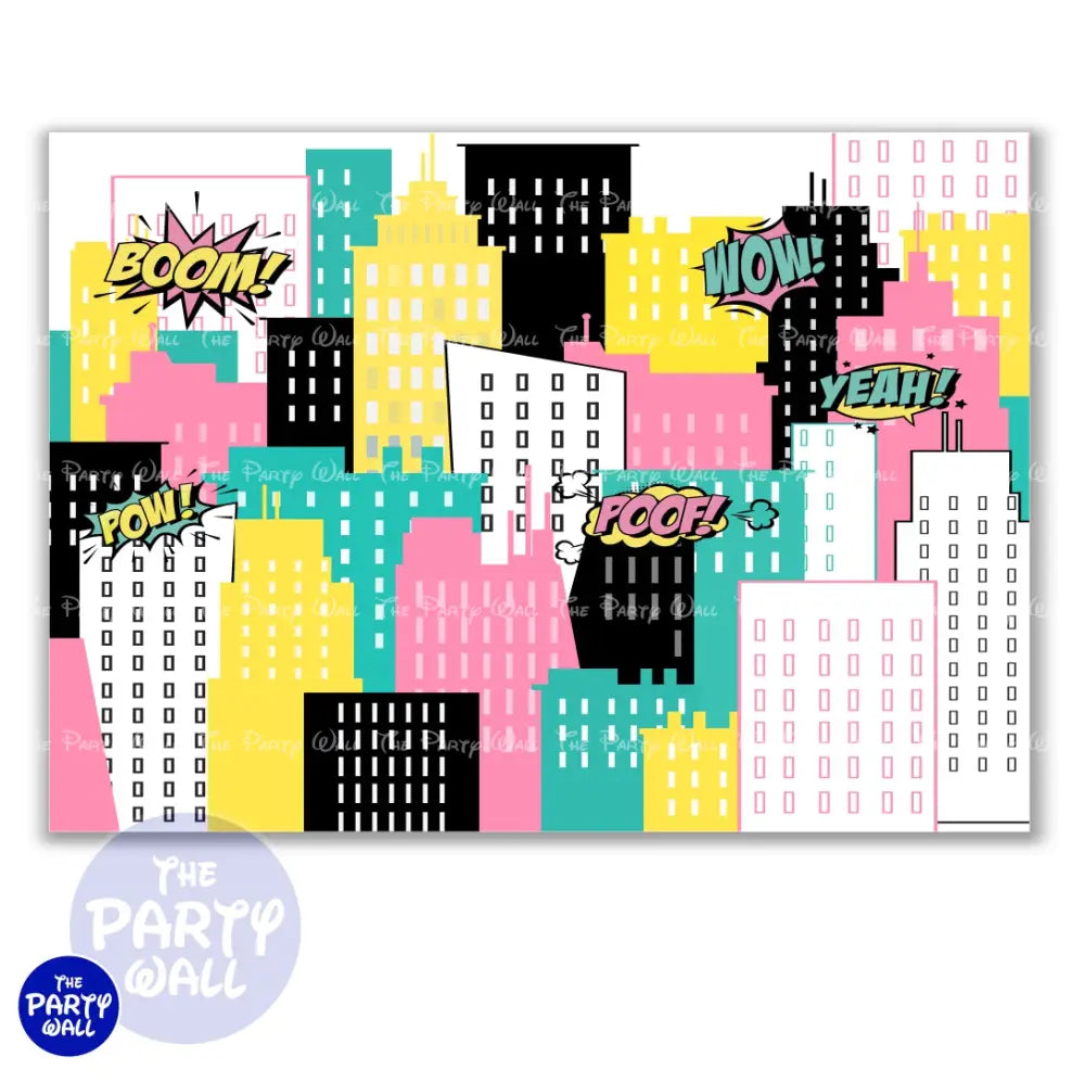 Las Chicas Super Poderosas - Funda para mampara cuadrada o rectangular Cuadrado o Rectangular