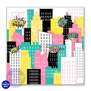 Las Chicas Super Poderosas - Funda para mampara cuadrada o rectangular Cuadrado o Rectangular