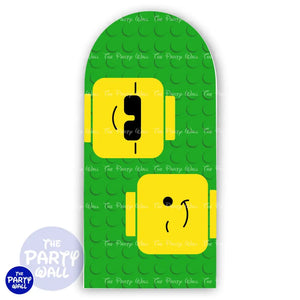 Lego - Funda para mampara de punta redonda o rectangular Mampara de punta redonda