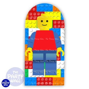 Lego - Funda para mampara de punta redonda o rectangular Mampara de punta redonda