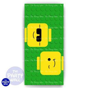 Lego - Funda para mampara de punta redonda o rectangular Mampara de punta redonda