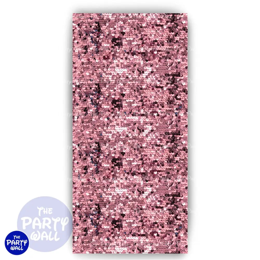 Lentejuela - Funda para mampara de punta redonda o rectangular Mampara de punta redonda