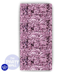 Lentejuela - Funda para mampara de punta redonda o rectangular Mampara de punta redonda