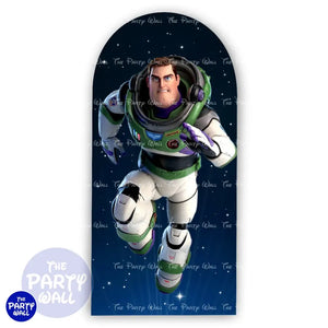 Lightyear - Funda para mampara de punta redonda o rectangular Mampara de punta redonda