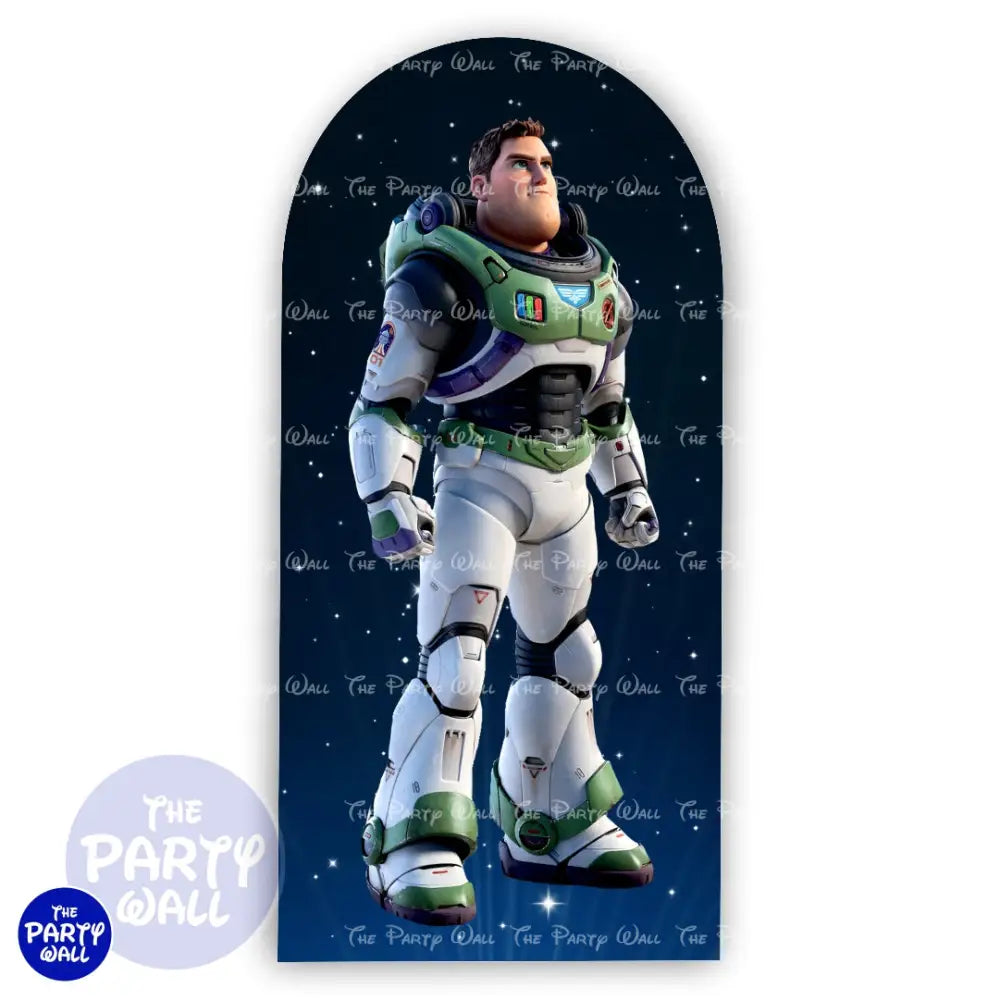 Lightyear - Funda para mampara de punta redonda o rectangular Mampara de punta redonda