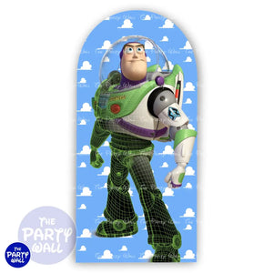 Lightyear - Funda para mampara de punta redonda o rectangular Mampara de punta redonda