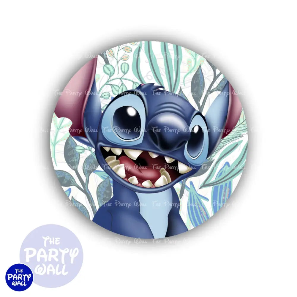 Lilo y Stitch - Funda para mampara circular Circular