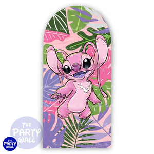 Lilo y Stitch - Funda para mampara de punta redonda o rectangular Mampara de punta redonda