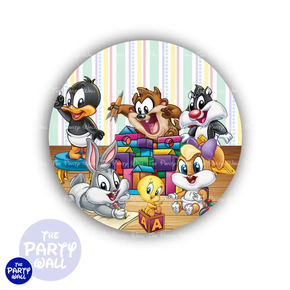 Looney Tunes - Funda para mampara circular Circular