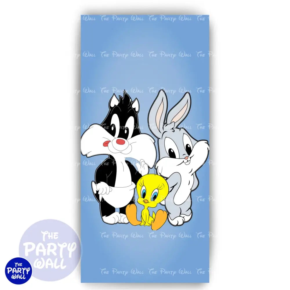 Looney Tunes - Funda para mampara de punta redonda o rectangular Mampara de punta redonda