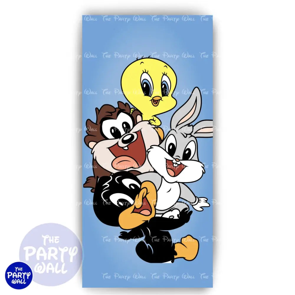 Looney Tunes - Funda para mampara de punta redonda o rectangular Mampara de punta redonda