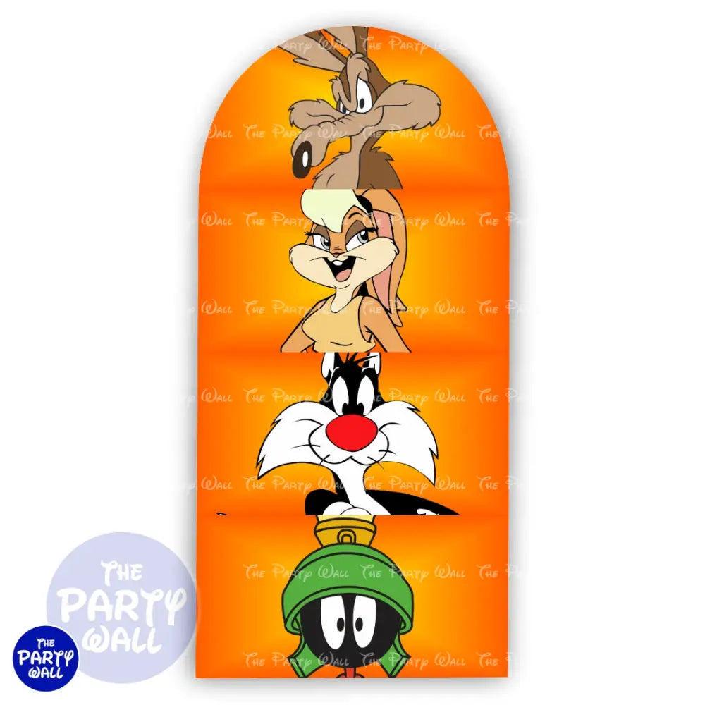 Looney Tunes - Funda para mampara de punta redonda o rectangular Mampara de punta redonda