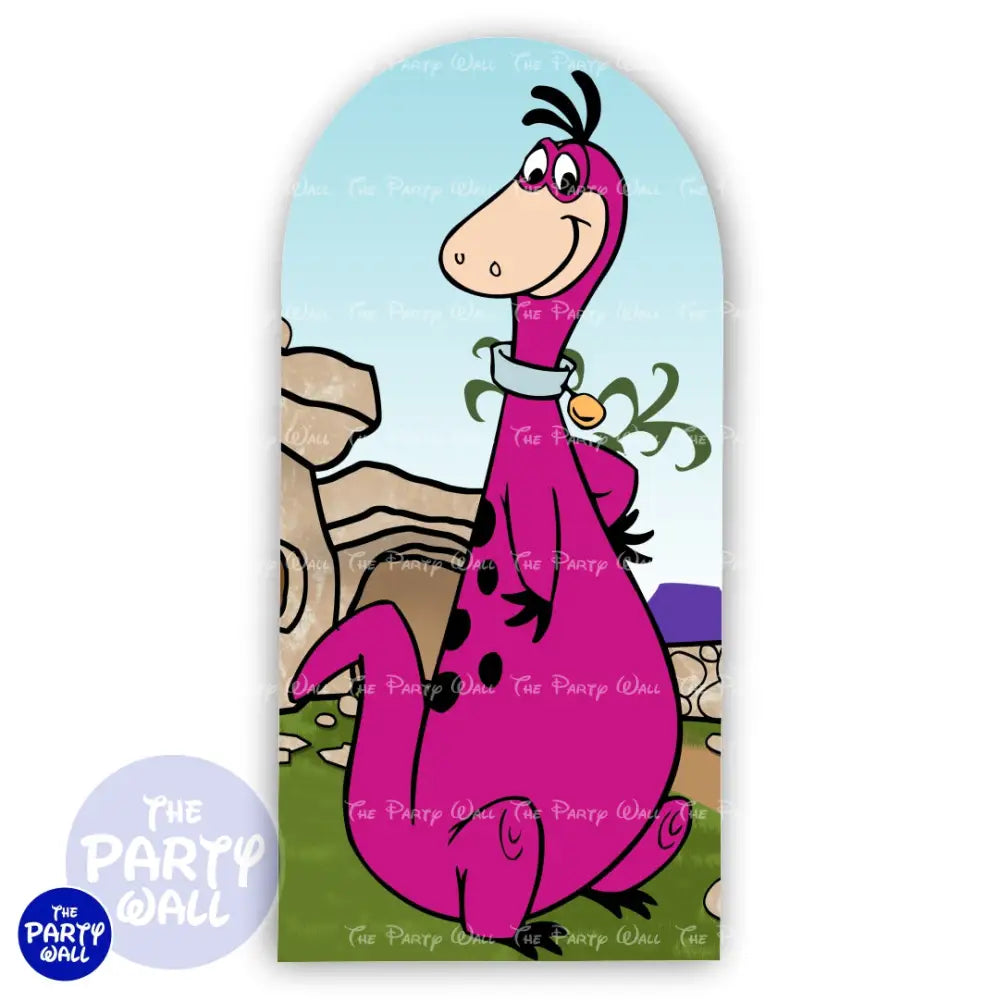 Los Picapiedra - Funda para mampara de punta redonda o rectangular Mampara de punta redonda