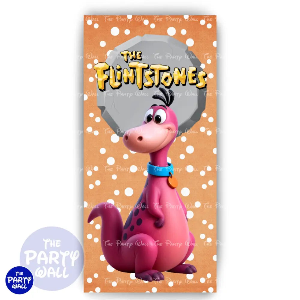 Los Picapiedra - Funda para mampara de punta redonda o rectangular Mampara de punta redonda