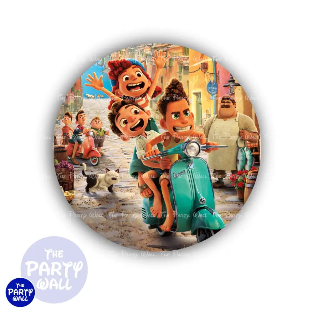 Luca - Funda para mampara circular Circular