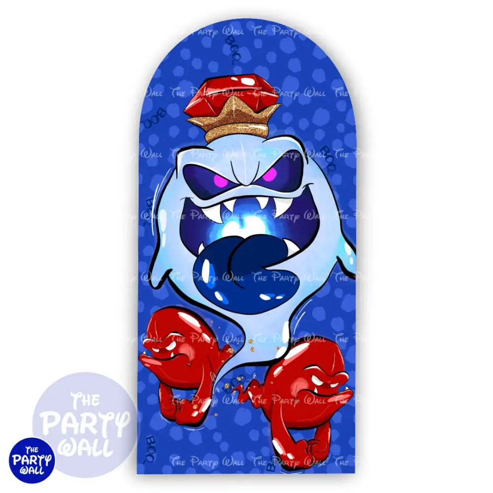 Luigi´s Mansion - Funda para mampara de punta redonda o rectangular Mampara de punta redonda