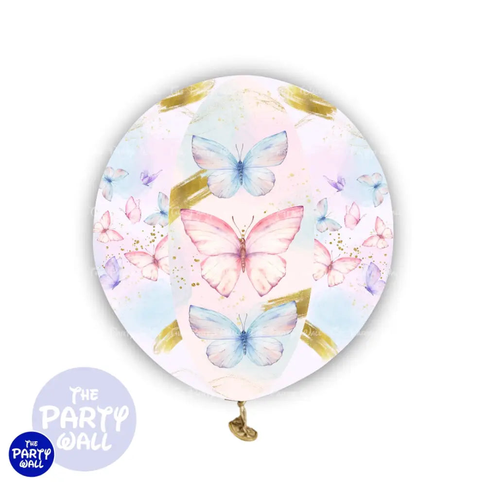 Mariposas - Funda para globo - Funda globo