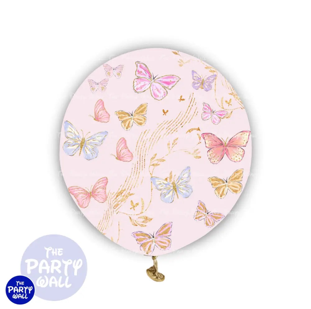 Mariposas - Funda para globo - Funda globo